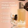 imageSaltair Body Oil and 2Pack Serum Deodorant Set  Hydrating AfterShower Moisturizer and AHA RollOn for Odor Control  Santal Bloom Scent