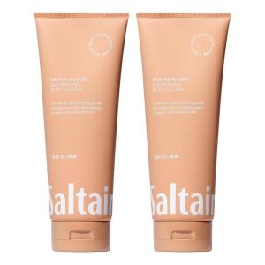 imageSaltair Body Lotion  2 Pack Moisturizing Lotion For Dry Skin Seascape Scented Hydrating Body Cream with Nourishing Moisturizer Formula Skin Care for Women and Men 2x 10oz TubesSantal Bloom