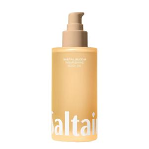 imageSaltair Body Oil Luxurious Exotic Pulp After Shower and Bath Oil Moisturizer for Women Botanical NonGreasy and WellAbsorbing Lotion for Hydrating Dry Skin 4oz Pump BottleSantal Bloom