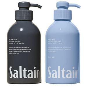 imageSaltair Body Wash Exotic Pulp 2Pack Moisturizing Body Cleanser with Monoi Oil and Cupuacu Butter Luxury Shower Gel for Women Vegan CrueltyFree ParabenFree 2x 17oz Pump BottlesFor Him