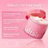 imageSaltair Body Oil and MultiLipid Body Butter Set  Deep Moisture Hydrating AfterShower Skincare Duo  Pink Beach Scent