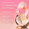 imageSaltair Serum Deodorant Seascape 2 Pack 5 AHA Formula Lactic Acid and Mandelic Acid Deodorant Aluminum Free Odor Control for Women and Men Travel Essentials 2x 17oz Roll OnPink Beach