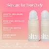 imageSaltair Serum Deodorant Seascape 2 Pack 5 AHA Formula Lactic Acid and Mandelic Acid Deodorant Aluminum Free Odor Control for Women and Men Travel Essentials 2x 17oz Roll OnPink Beach  Santal Bloom