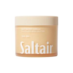 imageSaltair MultiLipid Body Butter  Rich Nourishing Salt Water Vanilla Hydrating Body Cream with Ceramide Complex Coconut Oil and Shea Butter Deep Moisturizing Dry Skin Care 10oz JarSalt Water Vanilla