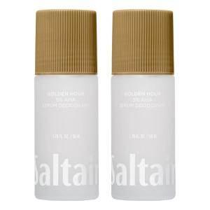 imageSaltair Serum Deodorant Seascape 2 Pack 5 AHA Formula Lactic Acid and Mandelic Acid Deodorant Aluminum Free Odor Control for Women and Men Travel Essentials 2x 17oz Roll OnGolden Hour