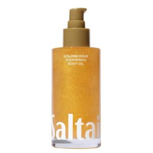imageSaltair Shimmering Body Oil  Santal Bloom Scented Dry Oil Moisturizer with LightReflecting Pearl Pigments Moisturizing Glow for All Skin Types  4 Fl OzGolden Hour