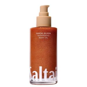 imageSaltair Shimmering Body Oil  Santal Bloom Scented Dry Oil Moisturizer with LightReflecting Pearl Pigments Moisturizing Glow for All Skin Types  4 Fl OzSantal Bloom