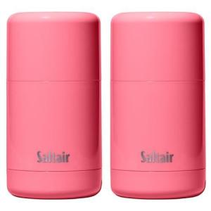 imageSaltair Skincare Deodorant  AluminumFree Deodorant for Women with Long Lasting Odor Protection Zinc and BHA Refillable Stick Suitable for Sensitive Skin 2 Pack Seascape ScentPink Beach