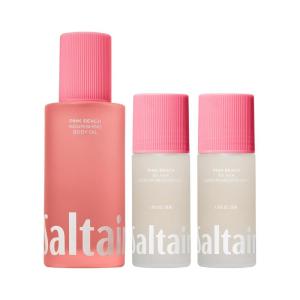 image:imageSaltair Body Oil and 2Pack Serum Deodorant Set  Hydrating AfterShower Moisturizer and AHA RollOn for Odor Control  Pink Beach Scent