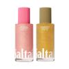 image:imageSaltair Shimmering Body Oil Duo  Pink Beach amp Golden Hour Scents 4oz Each  Radiant Dry Oils with LightReflecting Pearl Glow