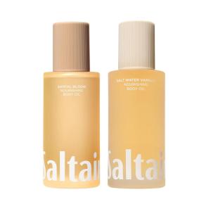 image:imageSaltair Body Oil Bundle  Golden Hour amp Salt Water Vanilla Scents Luxurious After Shower amp Bath Oils for Women and Men Botanical NonGreasy Moisturizer for Dry Skin  2 x 4oz