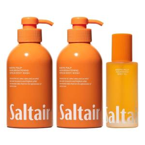 image:imageSaltair Exotic Pulp Shower amp Body Oil Set  2Pack Body Wash  Hydrating Body Oil