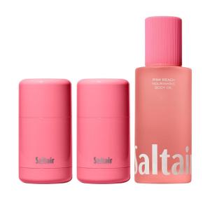 image:imageSaltair Pink Beach Body Care Duo  Deodorant 2 Pack amp Body Oil 4oz  LongLasting Odor Protection amp Hydrating AfterShower Moisturizer