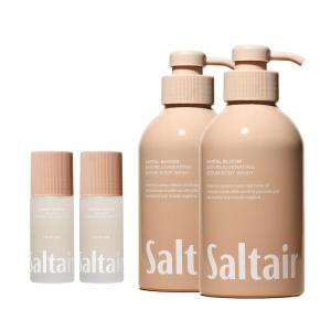 image:imageSaltair Santal Bloom Body Care Bundle  Body Wash 2Pack 2x17oz  Serum Deodorant 2Pack 2x17oz Moisturizing Shower Gel amp AluminumFree Odor Control Vegan CrueltyFree Travel Essentials for W