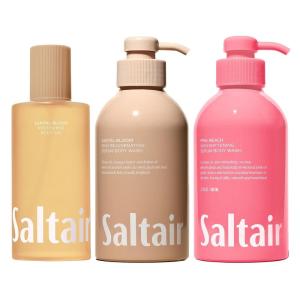 image:imageSaltair Santal Bloom Body Care Set  Jumbo Body Oil 10oz  Signature Scents Body Wash 2Pack 2x17oz  Hydrating Cleanser amp Moisturizer Duo