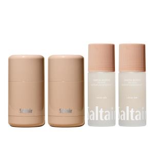image:imageSaltair Santal Bloom Deodorant Bundle  AluminumFree Refillable Stick 2Pack  5 AHA Serum Deodorant 2Pack  LongLasting Odor Protection amp Gentle Exfoliation